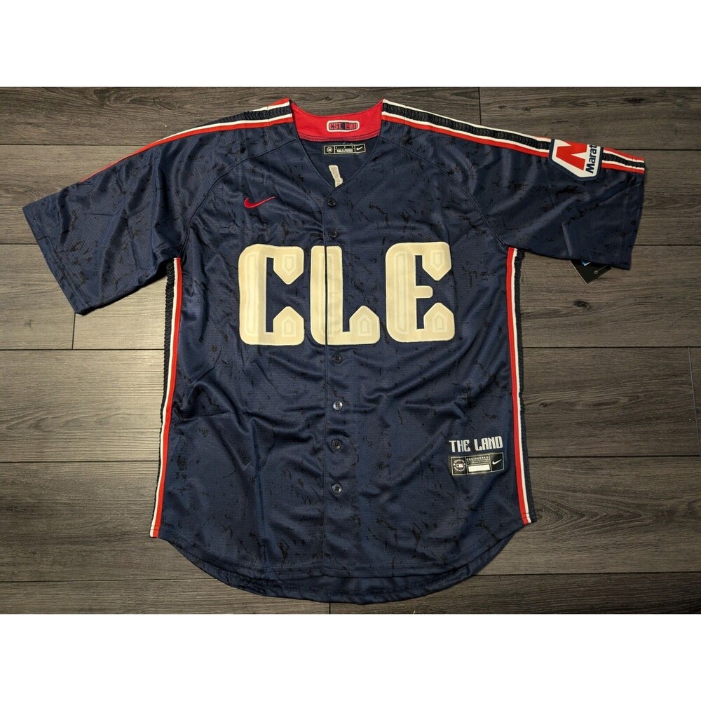 Jose Ramirez #11 Cleveland Guardians  2024 City Connect Marathon Jersey Large